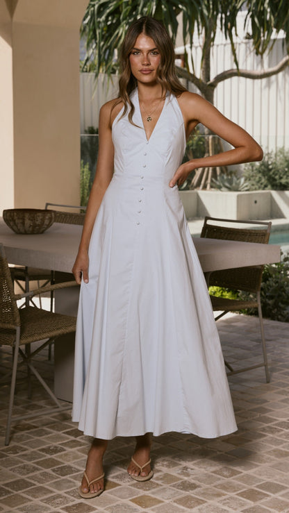 Kaia Maxi Dress - Blue
